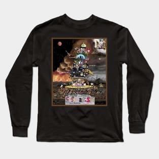 Pyramid of American Capitalism Long Sleeve T-Shirt